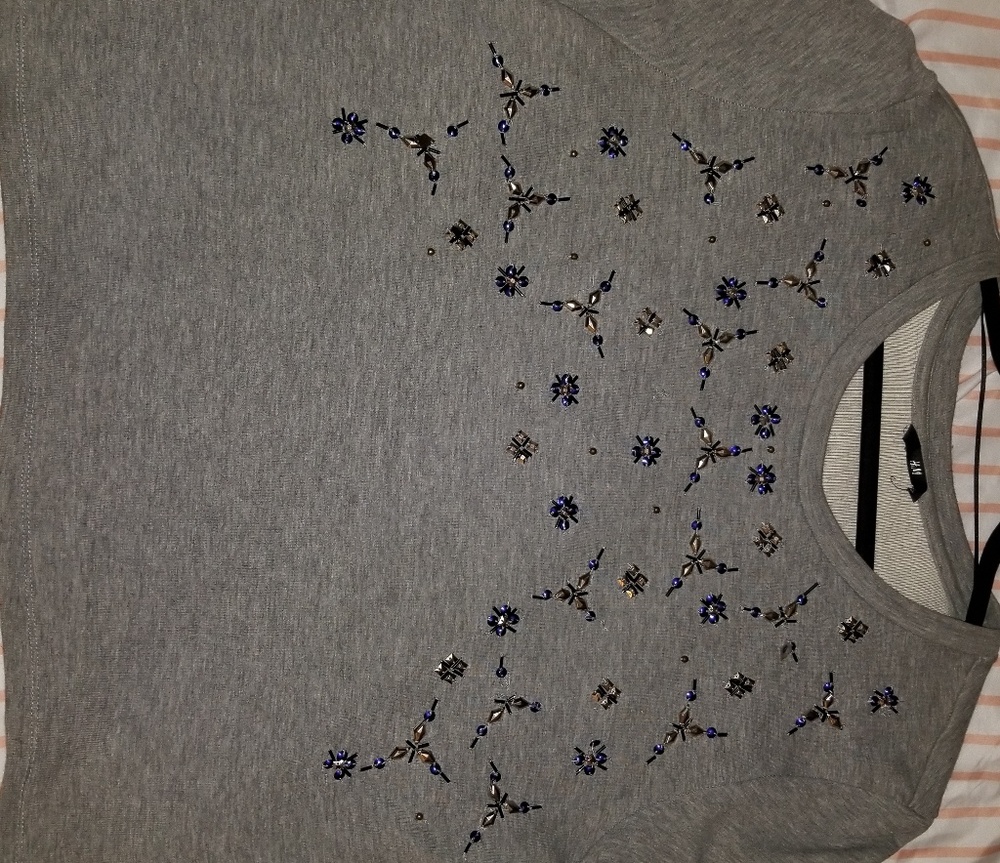 Short sleeve sweater shirt